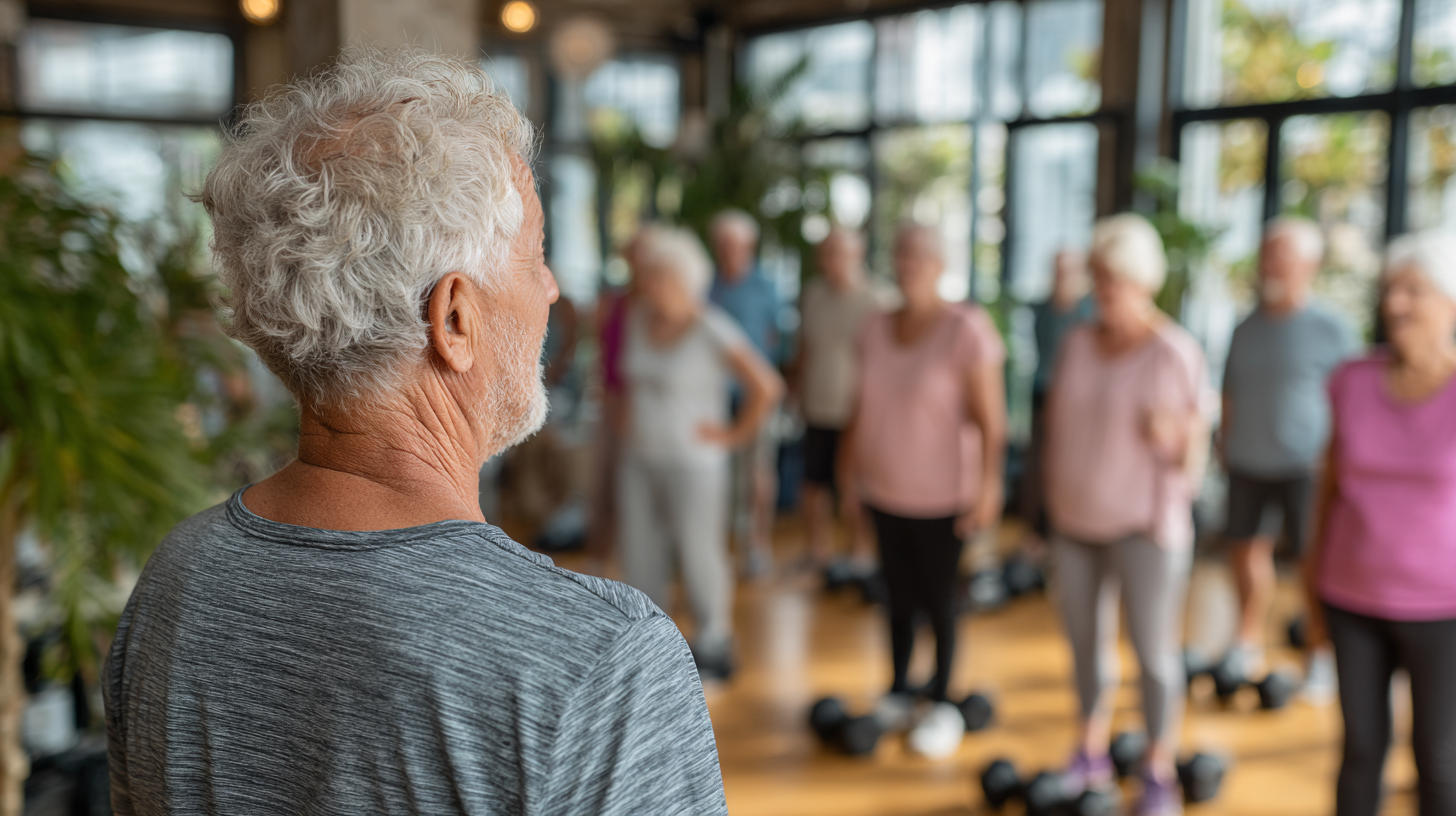 Echipa noastră de specialiști lucrând cu seniori activi